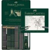 Faber-Castell - Pitt Graphite Set im Metalletui, medium, 19 +