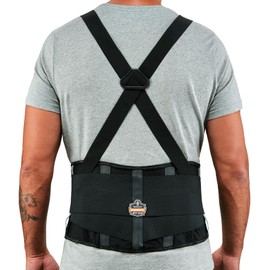 Ergodyne Proflex® Soporte de la espalda cinturón de alto rendimiento, Negro