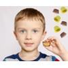 Fruidles Rich Peanut Butter Cups Milk Chocolate, Kosher Certified Dairy,
