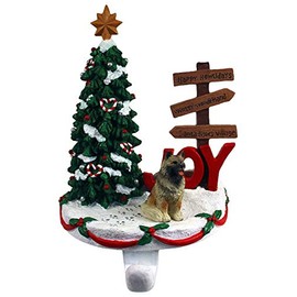 DogLoverStore Keeshond Stocking Holder Hanger