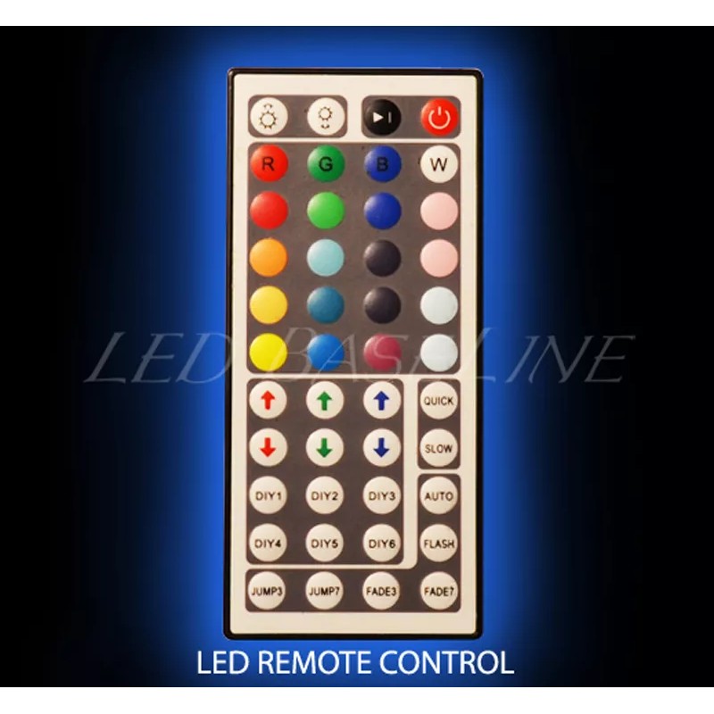 LED Baseline 32” Floating Display Shelf with LED color changing