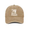 Dad Hats for Men | Cotton Trucker Hat Adjustable Washed