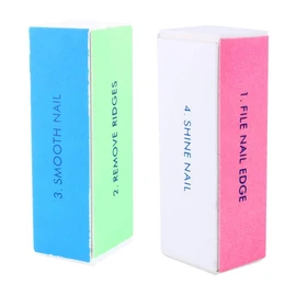 Nail Art Tools, 10 Piezas Nail Art Shiner Buffer Pulido 4 Vías Bloque Arena Lijado Lima Manicura