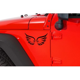 Minglewood Trading Angel Wings Vinyl Decal V5 | Custom Wing Stickers | Die Cut Sticker