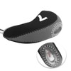 Andux Print Number Golf Iron Club Head Covers with Transparent
