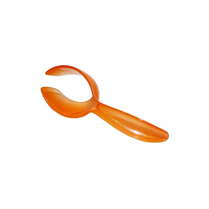 Tupperware Egg Scoop Lifter Kitchen Gadget Sheer Orange