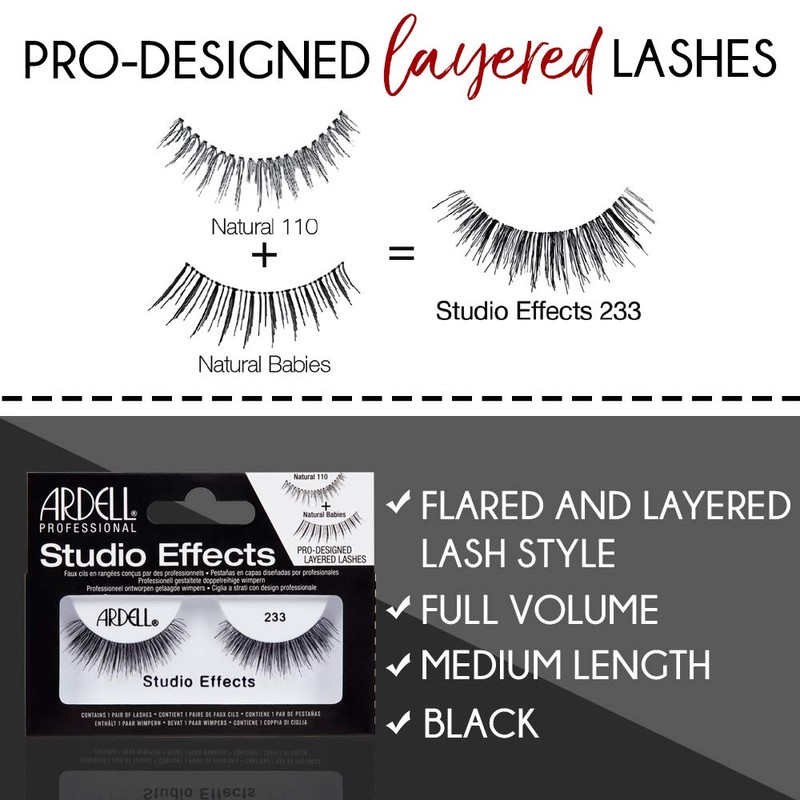 Ardell Studio Effects 233, 4 Pack