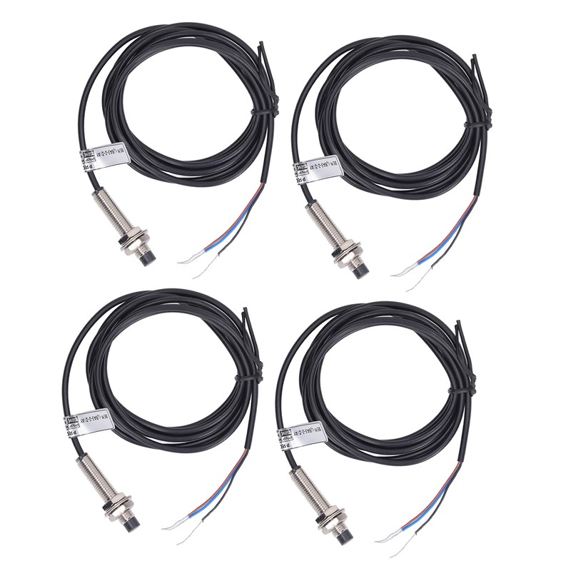 4 Set Proximity Switch 8mm Dia PNP 3 Wire Normally