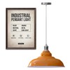 LEDSone Vintage Retro Style Industrial Orange Ceiling Pendant Lamp Cluster