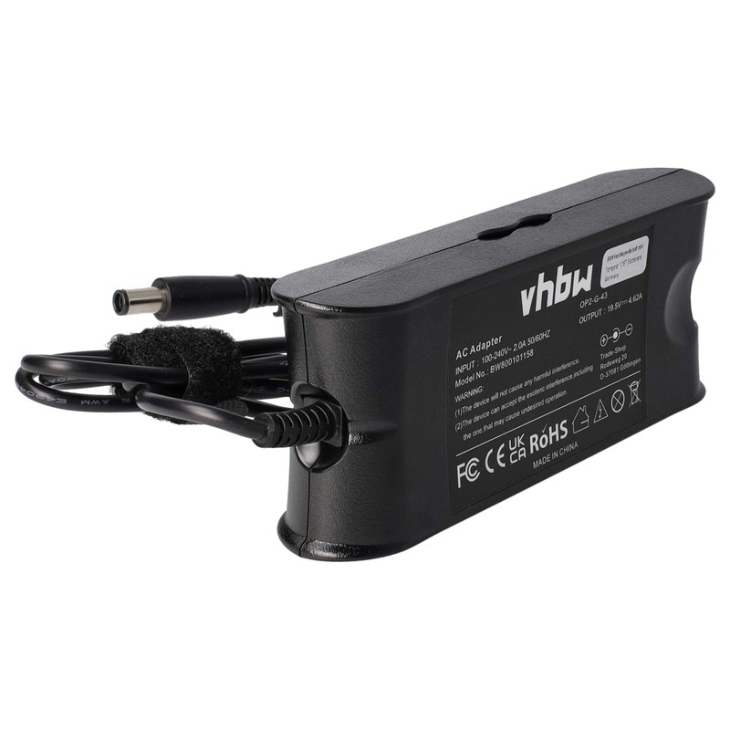 vhbw 1x Power Supply Compatible with Dell Latitude D631N, D630N,