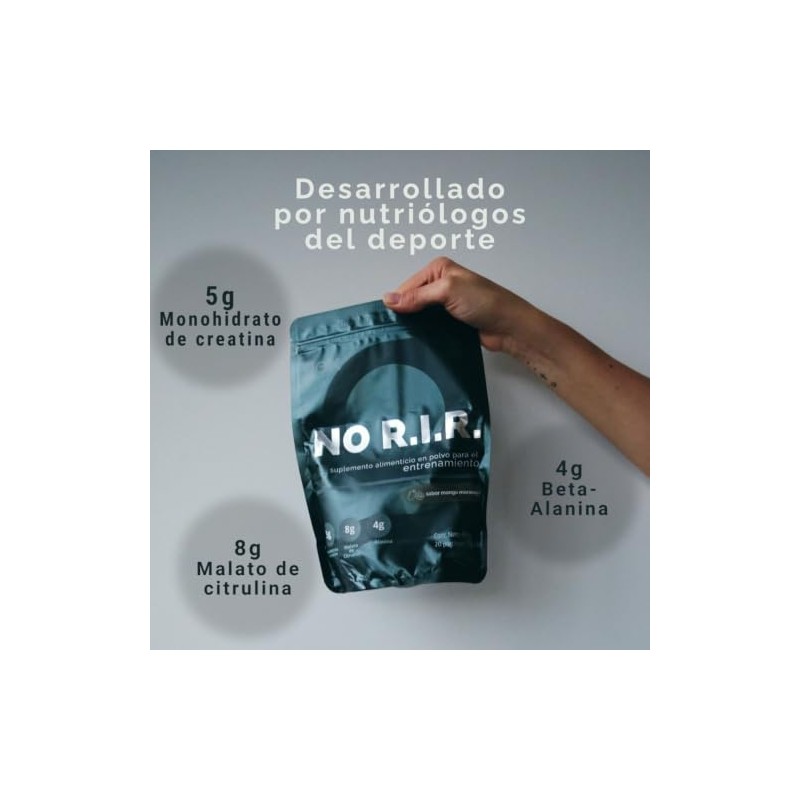 Pre Workout Creatina Monohidratada, Beta-Alanina, Malato de Citrulina, Rhodiola Sabor