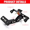 Motorcycle Number Plate Holder, Adjustable Number Plate Holder, Universal CNC