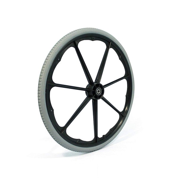 Invacare 1026363 24” Pneumatic Flat Free Composite Wheelchair Wheel