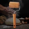Kodrily Small Rolling Pin, Pizza Dough Roller, Non Stick Wood