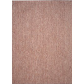 Safavieh Courtyard Collection CY8521 Indoor/ Outdoor Area Rug, 9' x 12', Red / Beige