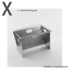 Camping Wood Burning Stove Outdoor Portable Folding Stainless Steel Backpacking