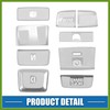 HOPESPANNER Gear Shift Switch Panel Electronic Handbrake Button Cover Trim