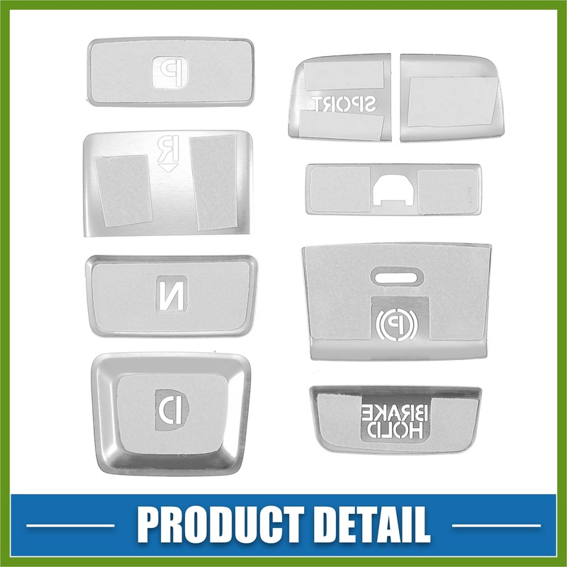 HOPESPANNER Gear Shift Switch Panel Electronic Handbrake Button Cover Trim