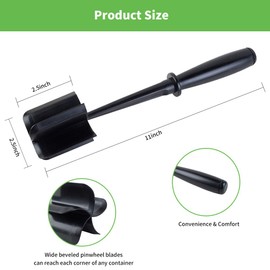 Meat Chopper Meat Masher for Hamburger Meat, Ground Beef, Turkey and More, Nylon Hamburger Chopper Utensil Non Stick Cookware Multifunctional Heat Resistant