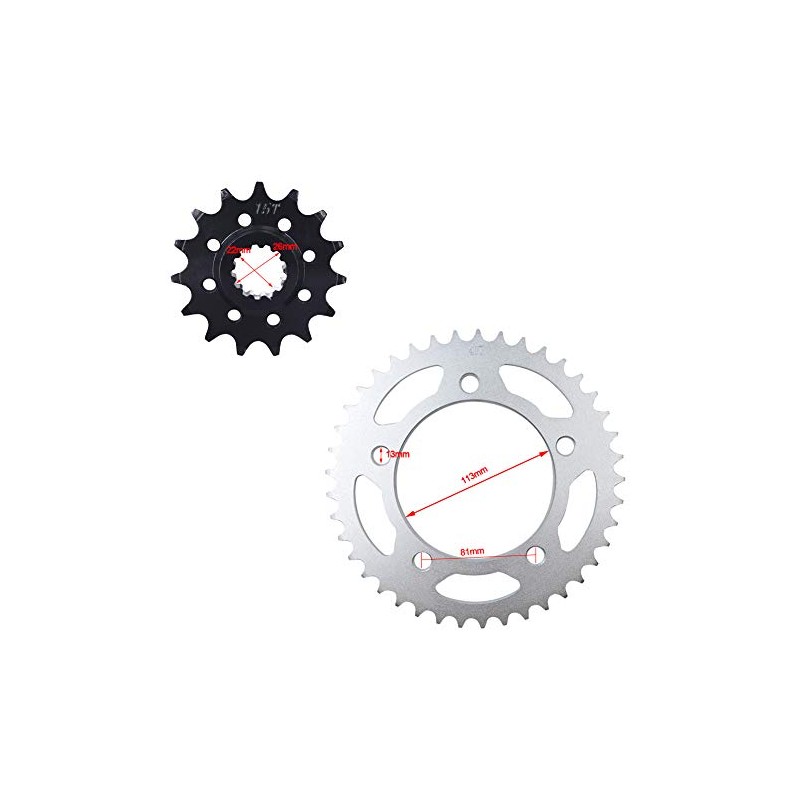 AHL Front and Rear Sprocket Kit for honda CB500F/X 2013-2018