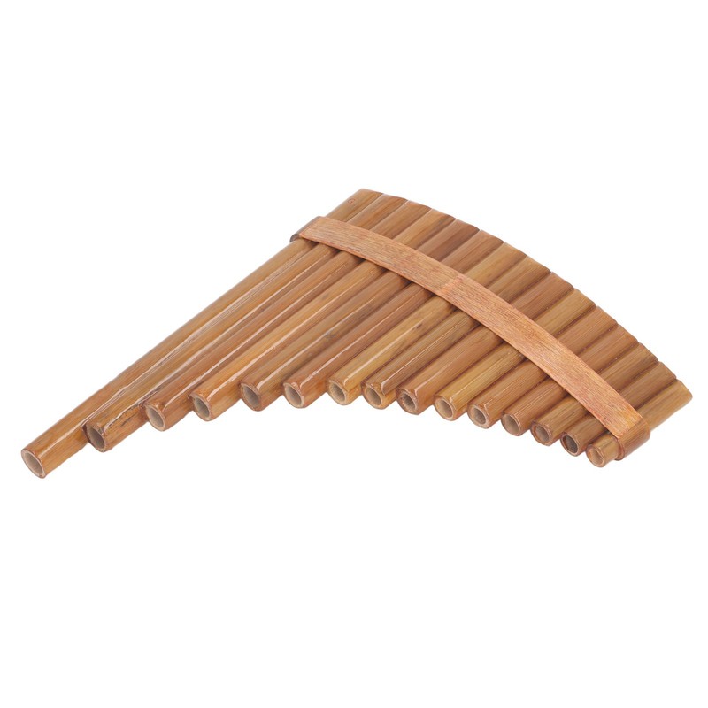 Musical Professional Panpipe Pan Flute 15 Pipes G Key Musical