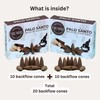 TRUMIRI Palo Santo Backflow Incense Cones - Total 20 Incense