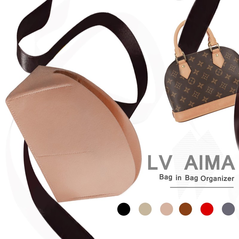 Soyizom Handbag organiser bag in bag for Alma BB PM.,