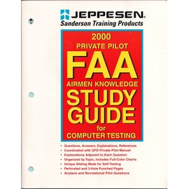 Private Pilot FAA Airmen Knowledge Study Guide for Computer Testing: 2000