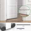 Guardapolvo para Puerta 2PCS,Cubre Polvo para Puerta 37in,Burlete para Puerta