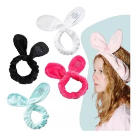 Veraly Banda Diadema Cabello Orejas Conejo Maquillaje Niñas Belleza Color Rosa