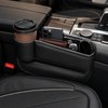 Car Seat Gap Organizer with Cup Holder – PU Leather