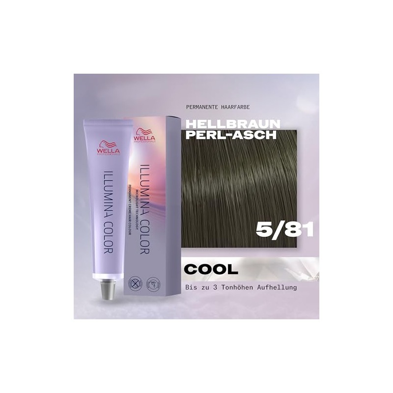 Illumina Color 5/81 bitte whlen Sie, 5/81 hellbraun/perl-asch by Wella