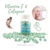 Vitamina E Y Colágeno Cápsulas Faciales Para Rostro Peniel