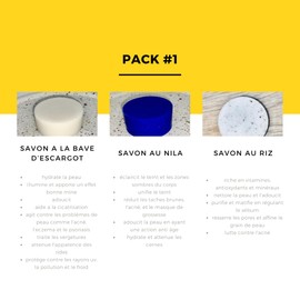 Handseife, kalt, verseift, 3 x 50 g, Packung zur Auswahl (Packung #1)