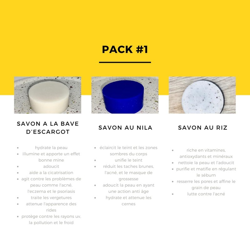 Handseife, kalt, verseift, 3 x 50 g, Packung zur Auswahl