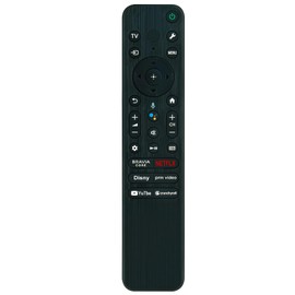 RMF-TX810U Replace Remote Commander Compatible with Sony 4K HDR LED Google TV KD-43X77L KD-50X77L KD-55X77L KD-65X77L KD-75X77L KD-85X77L KD-65X77CL KD-75X77CL KD-55X80L KD-43X80L KD-50X80L KD-65X80L