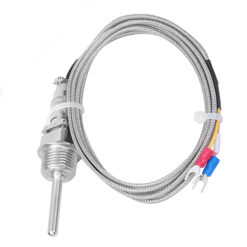 K Type Temperature Sensor RTD Stainless Steel Thermocouple Temperature Probe