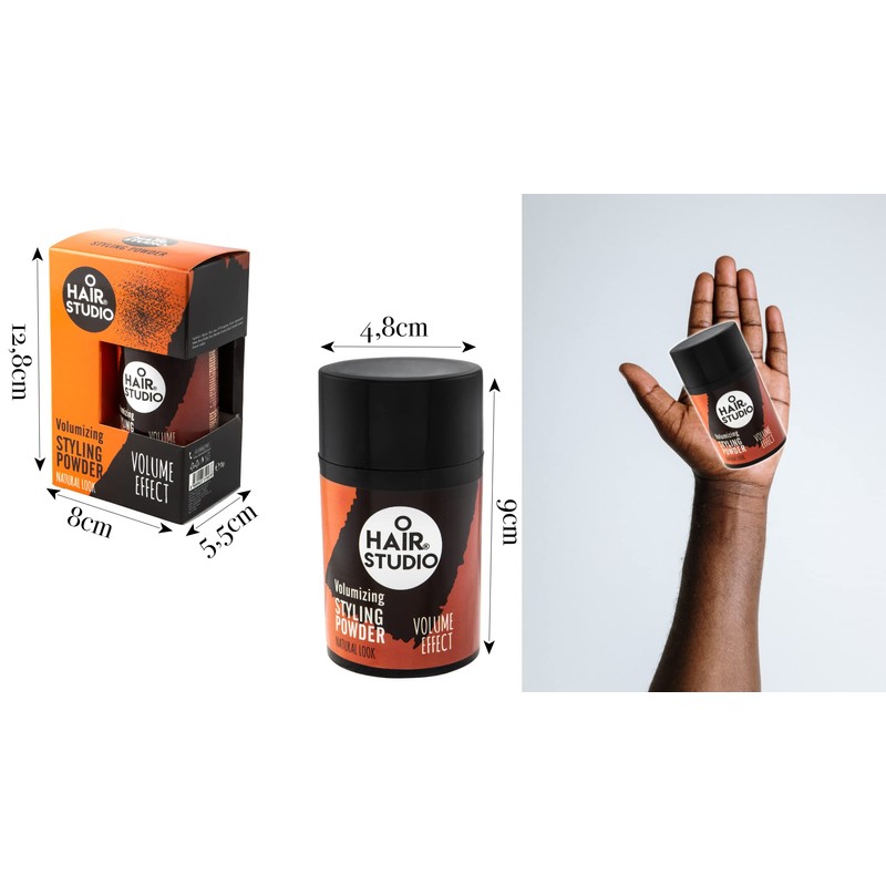 Hairlich Root Powder, Volume Powder, Stand at Root, Full Hair