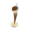 Floating Spilling Coffee Cup Spilling Pouring Coffee Cup Sculpture Sculpture