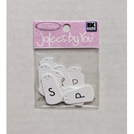 Jolee's Boutique RARE Salt & Pepper Shakers Jolee's By You MINI Scrapbooking Embellishments