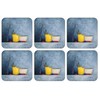 Plymouth Pottery - Blue Harmony Coasters - Set of 6