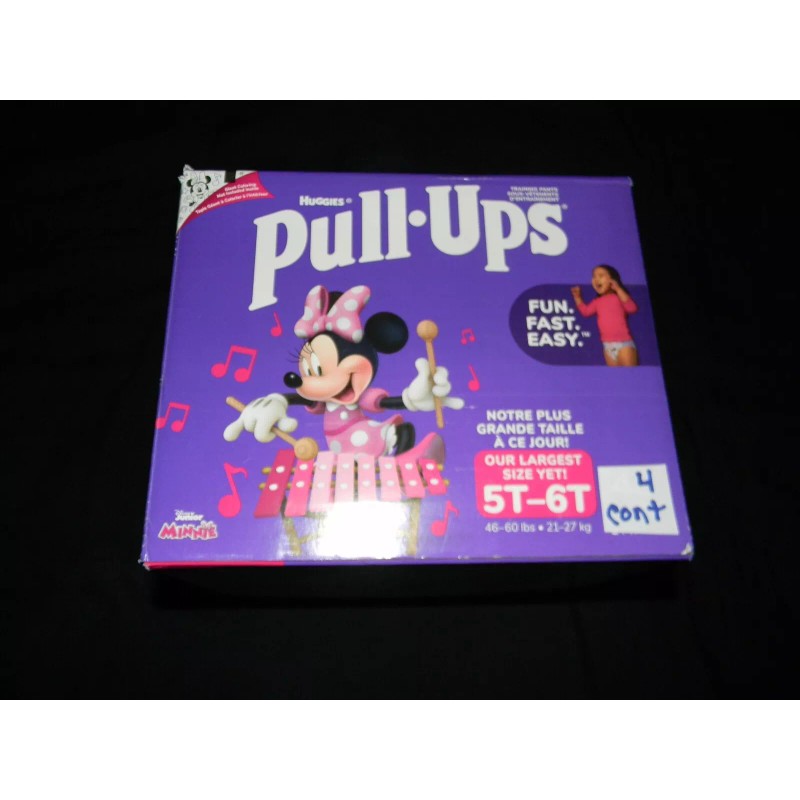 Huggies 4 sample Huggies Pull-ups 5t-6t over 46-60 Lbs.