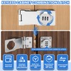 TOKCKYBL Keyless Cabinet Lock with Combination Code - 3-Digit Password
