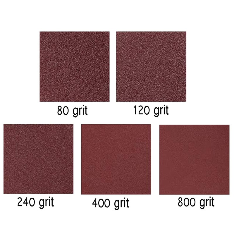 AcbbMNS 80 Grit Sandpaper Roll Cloth Sanding Sheet 100mm x