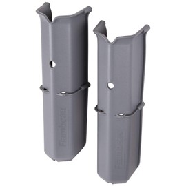 Flambeau Outdoors 455TKR Tuff Krate Rod Holders, Kayak Fishing Storage Tuff Krate Accessory, [2] Pack - Gray