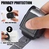 Nezyo 2 Pack Identity Protection Roller Stamp Identity Theft, Confidential,