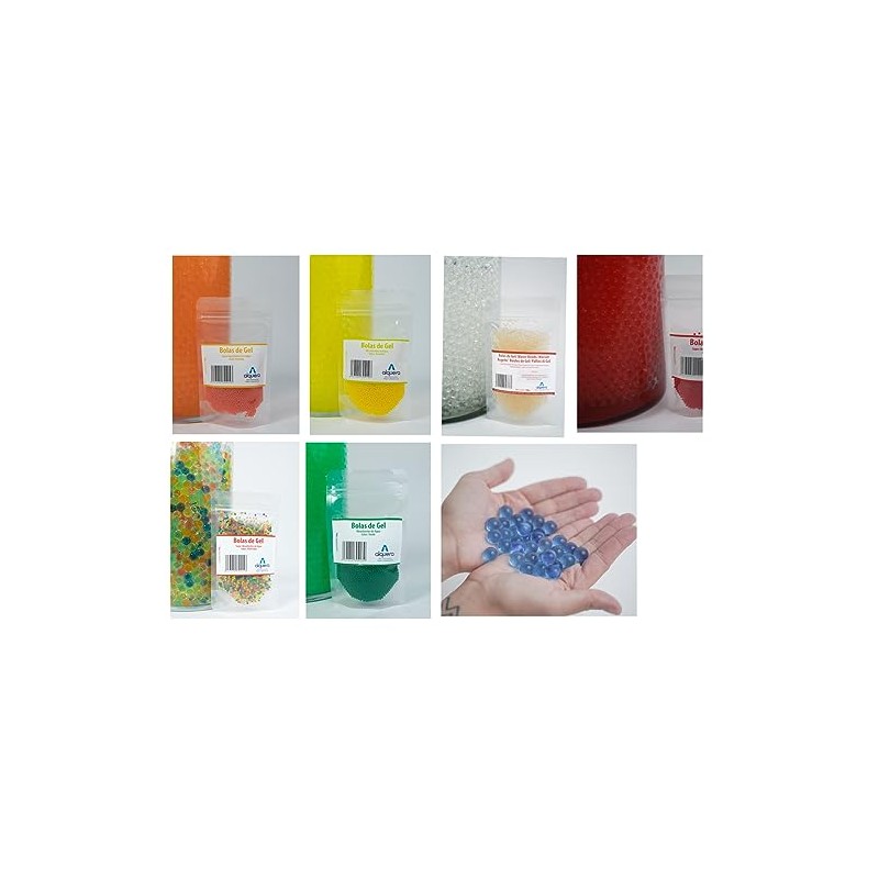 Alquera Decorative Gel Balls Hydrogel for Plants, Water Beads, Water