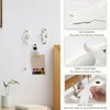 kumet Self-Adhesive Animal-Themed Key Hooks, Suitable for Bathroom, Kitchen, Bedroom,