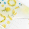 Enuby Mini Letter Envelopes, Deco Mimosa | Mini Letter Set,