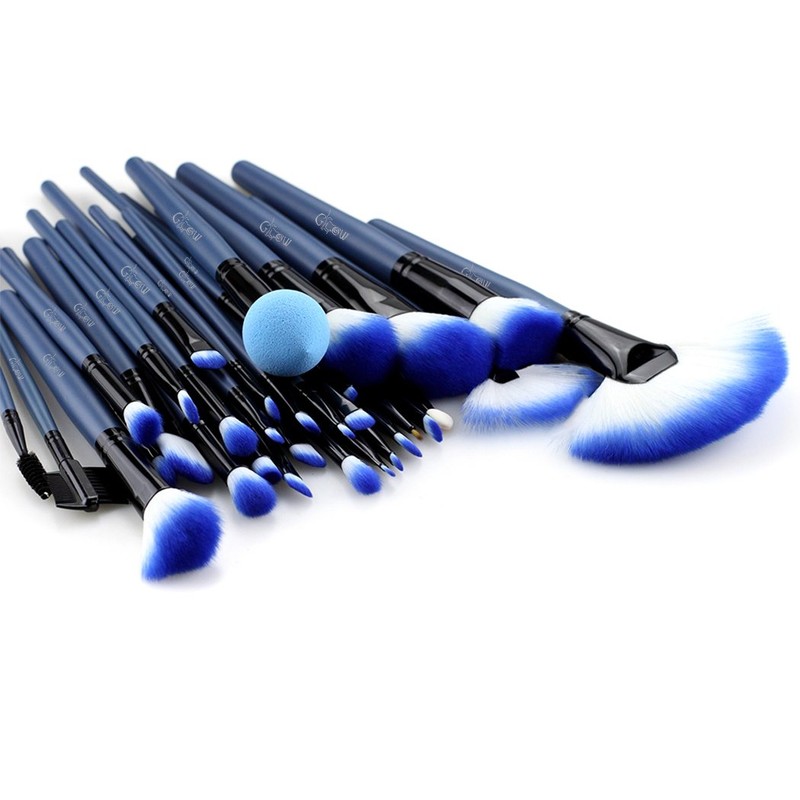 Glow Make-up Brush Set Includes Make-up Brushes And Accessories Eyeshadow